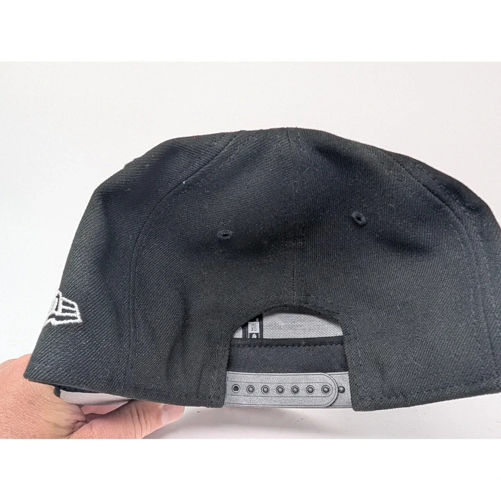 Chicago White Sox Hat Cap Snap Back Mens One Size Black MLB Baseball New Era